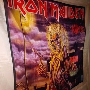 Vintage 80s Rock Flags